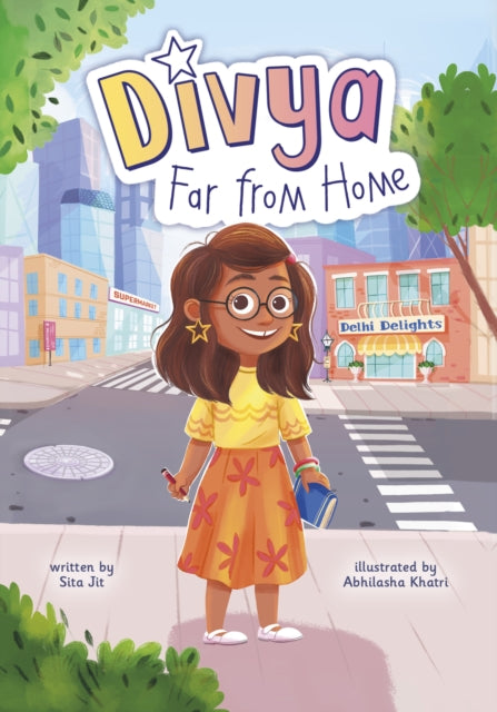 Book cover of: Divya Far from Home. By: Sita Jit