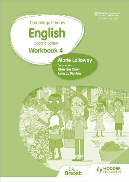 Book cover of: Cambridge Primary English Workbook 4 Second Edition. By: Marie Lallaway