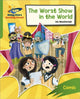 Book cover of: Reading Planet: Rocket Phonics – Target Practice – The Worst Show in the World – Green. By: Abigail Steel