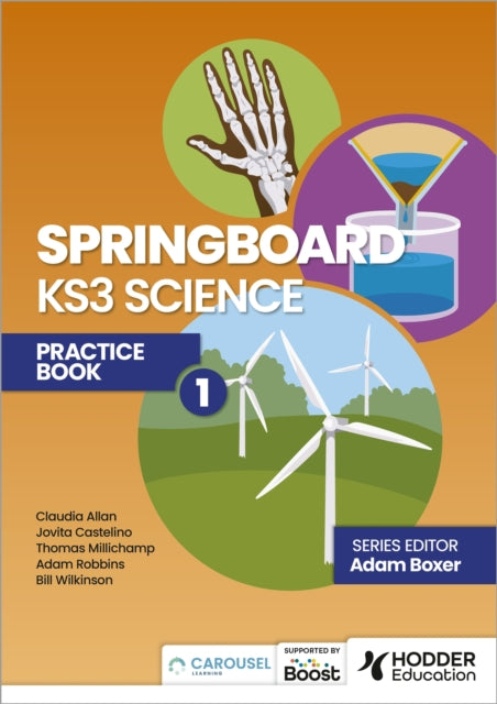 Springboard: KS3 Science Practice Book 1 9781398385740 Adam Boxer