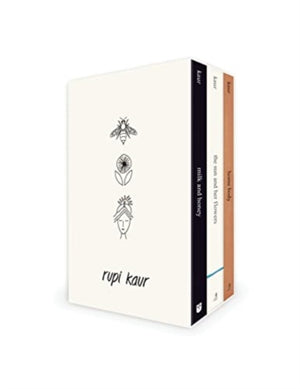 Rupi Kaur Trilogy Boxed Set, milk and honey, the sun and her flowers, and home body