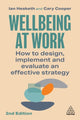 Book cover of: Wellbeing at Work. By: Ian Hesketh