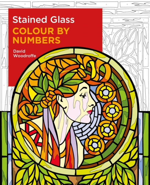 Book cover of: Stained Glass Colour by Numbers