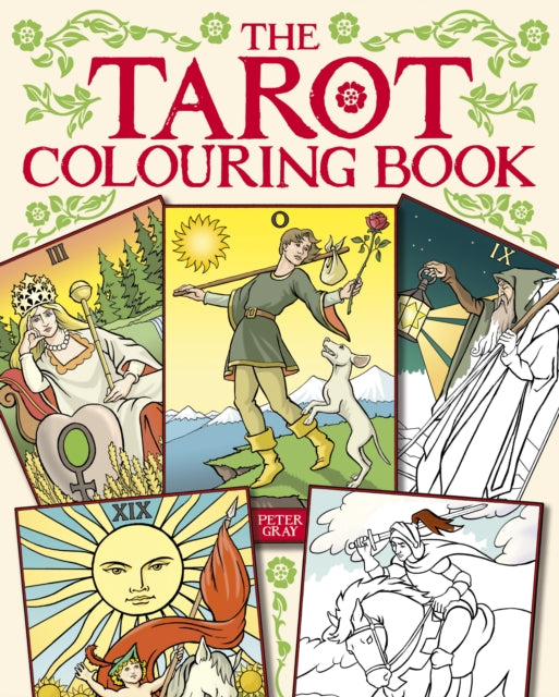 Book cover of: Tarot Colouring Book