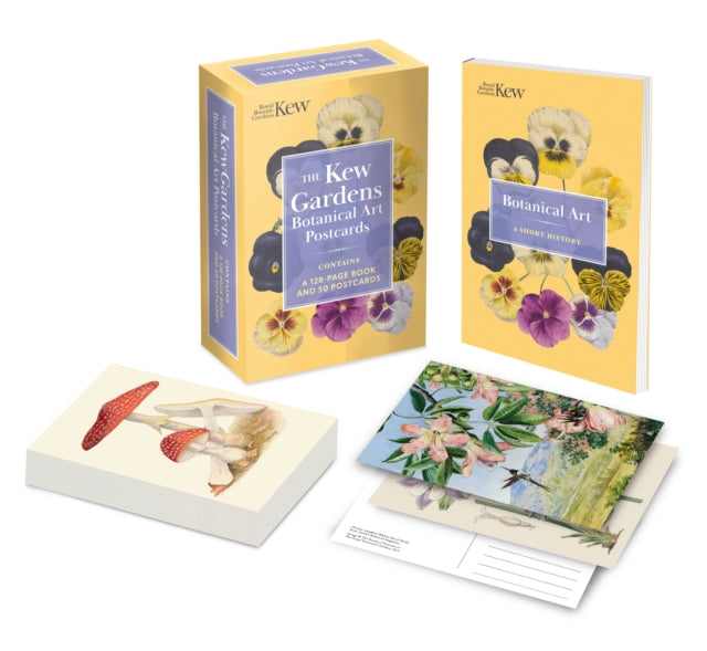 Book cover of: Kew Gardens Botanical Art Postcards