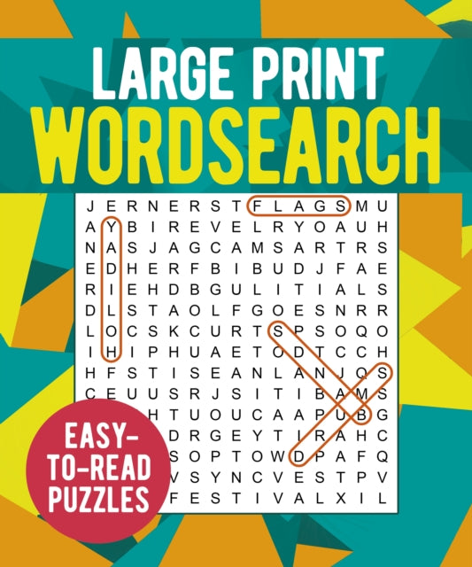Book cover of: Large Print Wordsearch