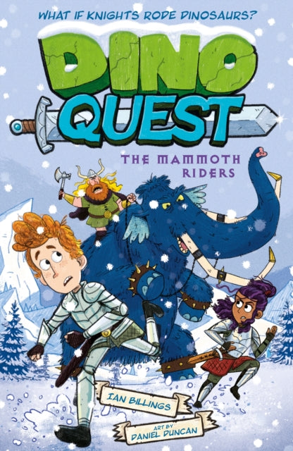 Book cover of: Dino Quest: The Mammoth Riders