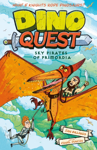 Book cover of: Dino Quest: Sky Pirates of Primordia
