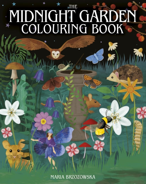 Book cover of: Midnight Garden Colouring Book