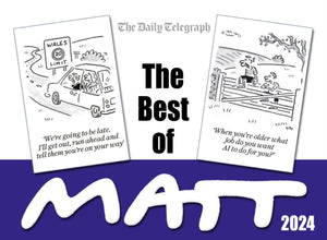 Best of Matt 2024, A brilliant collection from the nation's favourite cartoonist!