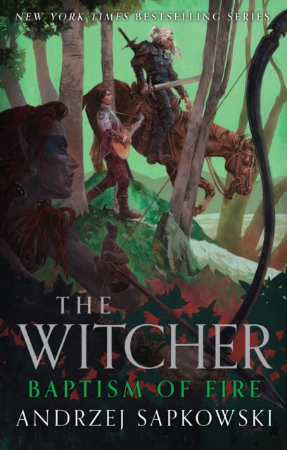 Book cover of: Baptism of Fire. By: Andrzej Sapkowski