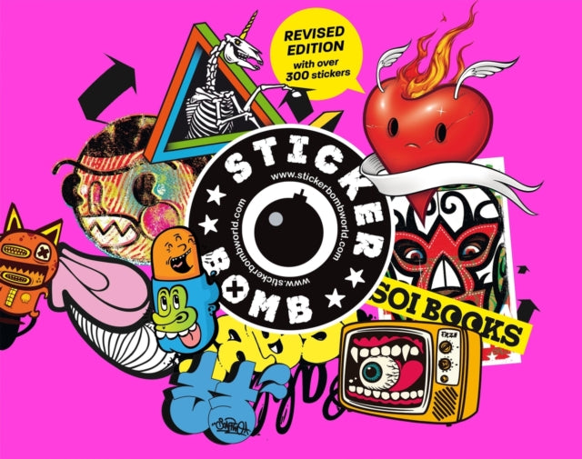 Book cover of: Stickerbomb. By: SRK