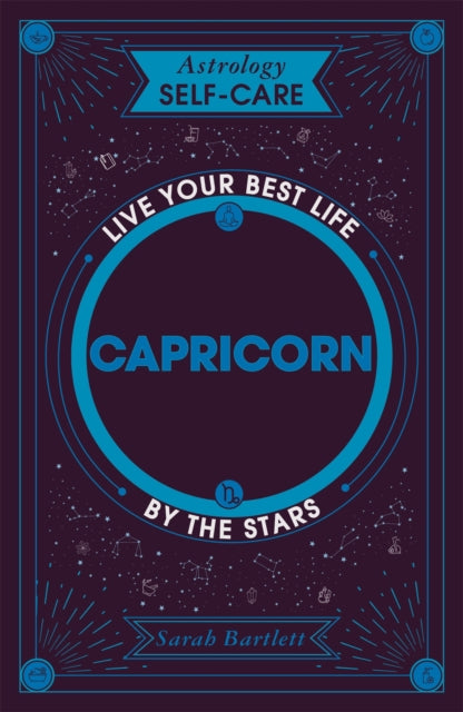 Book cover of: Astrology Self-Care: Capricorn. By: Sarah Bartlett
