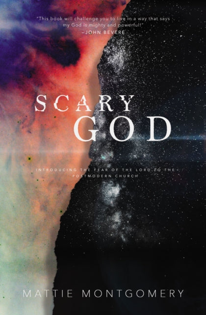 Book cover of: Scary God. By: Mattie Montgomery