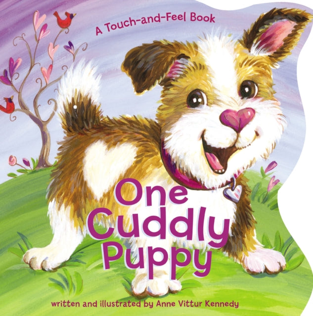 Book cover of: One Cuddly Puppy. By: Anne Vittur Kennedy
