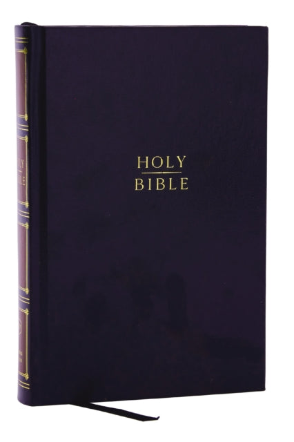 Book cover of: KJV Holy Bible: Compact Bible with 43,000 Center-Column Cross References, Black Hardcover, Red Letter, Comfort Print: King James Version. By: Zondervan