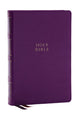 Book cover of: KJV Holy Bible: Compact Bible with 43,000 Center-Column Cross References, Purple Leathersoft, Red Letter, Comfort Print: King James Version. By: Zondervan