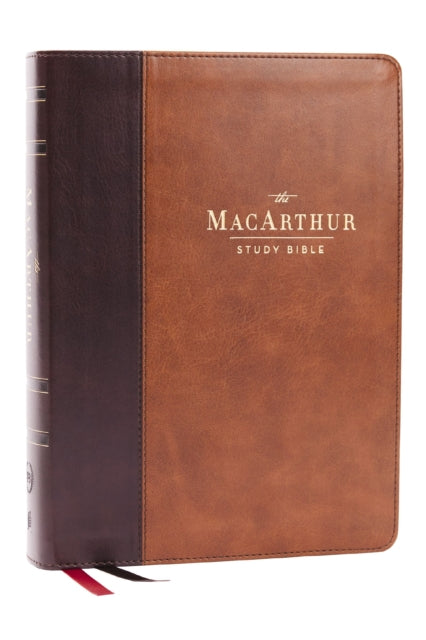 LSB MacArthur Study Bible 2nd Edition: Unleashing God's Truth One Verse at a Time (Brown Leathersoft, Comfort Print, Thumb Indexed) 9781400339747 John F. MacArthur