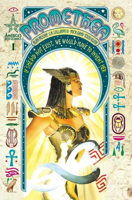 Book cover of: Promethea: The Deluxe Edition Book One. By: Alan Moore