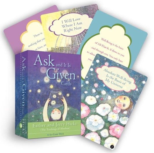 Book cover of: Ask And It Is Given Cards. By: Esther Hicks
