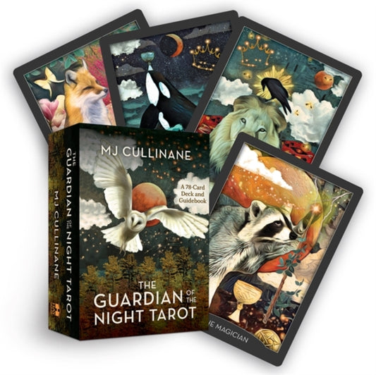 Guardian of the Night Tarot, A 78-Card Deck and Guidebook 9781401969080 M. J. Cullinane