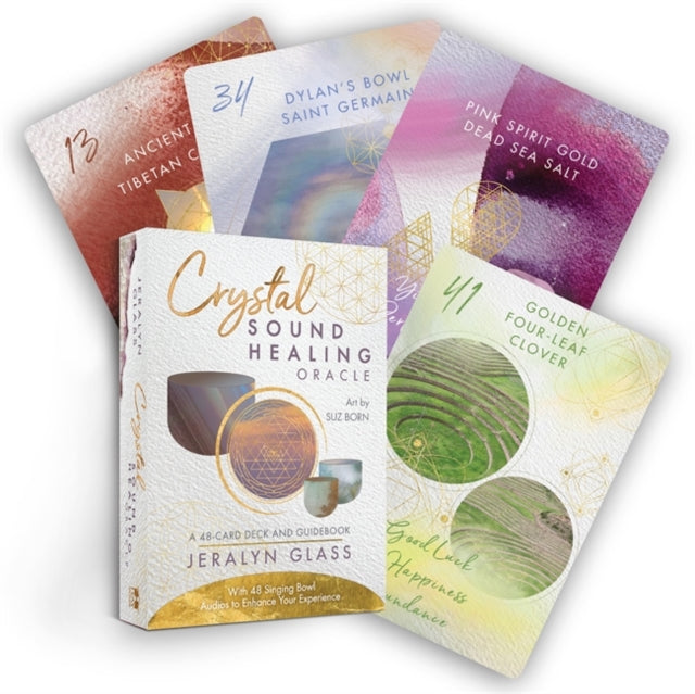 Book cover of: Crystal Sound Healing Oracle