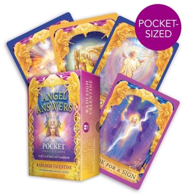 Book cover of: Angel Answers Pocket Oracle Cards