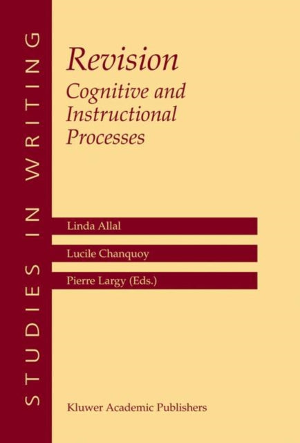 Book cover of: Revision Cognitive and Instructional Processes