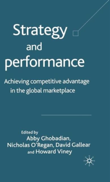 Book cover of: Strategy and Performance