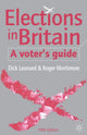 Book cover of: Elections in Britain. By: Dick Leonard