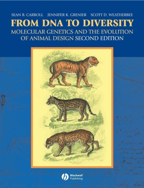 Book cover of: From DNA to Diversity. By: Sean B. Carroll