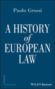 Book cover of: History of European Law. By: Paolo Grossi