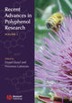 Book cover of: Recent Advances in Polyphenol Research, Volume 1