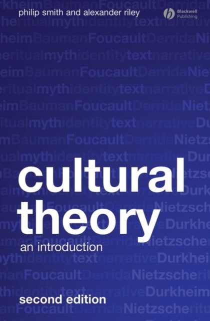 Book cover of: Cultural Theory. By: Smith, Philip
