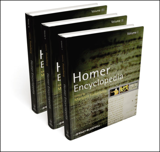 Book cover of: Homer Encyclopedia, 3 Volume Set. By: Margalit Finkelberg