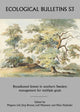 Book cover of: Ecological Bulletins, Broadleaved Forests in Southern Sweden. By: Magnus Löf