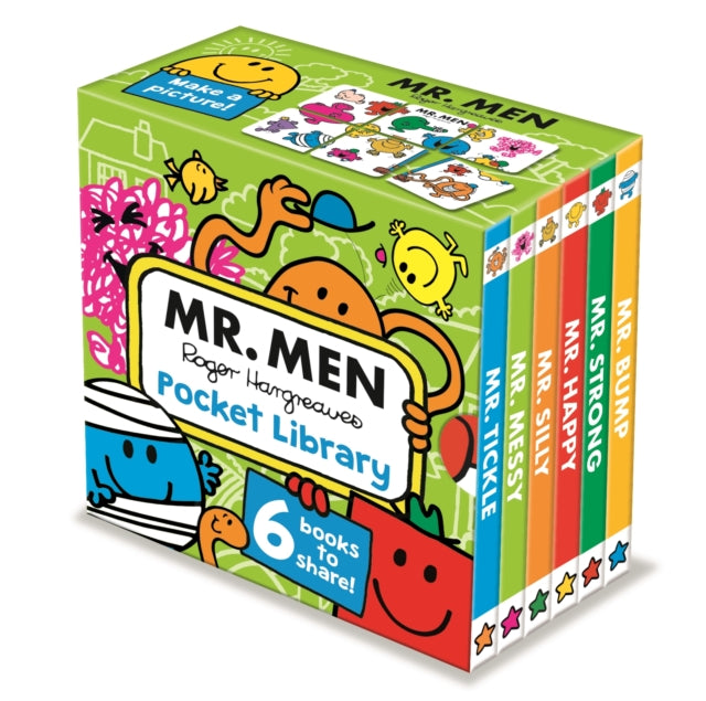 Book cover of: Mr. Men: Pocket Library. By: Roger Hargreaves