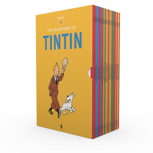 Tintin Paperback Boxed Set 23 titles 9781405294577 Hergé