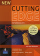 Book cover of: New Cutting Edge Intermediate Students Book and CD-Rom Pack. By: Sarah Cunningham
