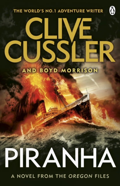 Book cover of: Piranha. By: Clive Cussler