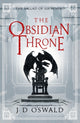 Book cover of: Obsidian Throne. By: J. D. Oswald