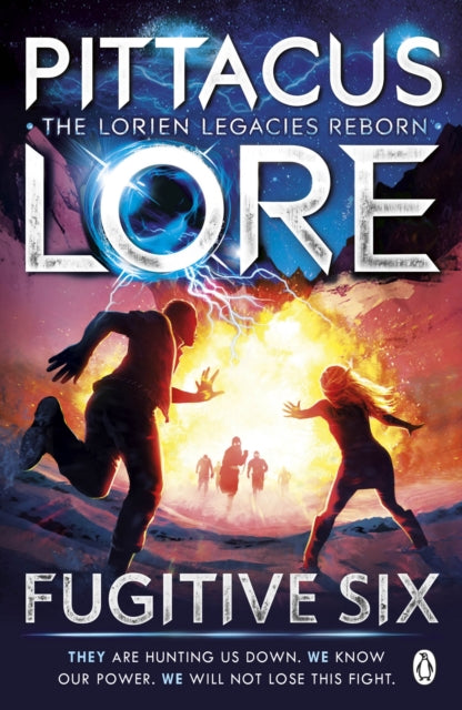 Book cover of: Fugitive Six. By: Pittacus Lore