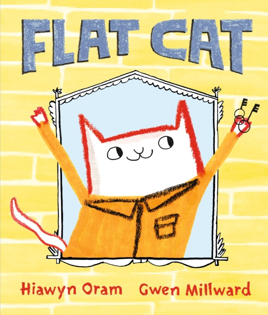 Book cover of: Flat Cat. By: Hiawyn Oram