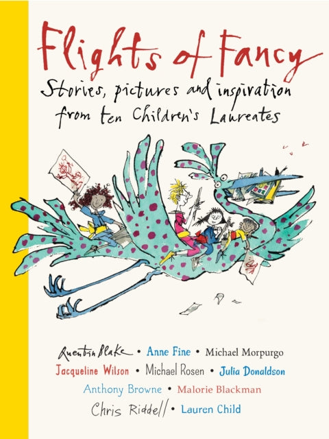 Book cover of: Flights of Fancy. By: Quentin Blake