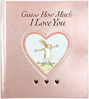 Guess How Much I Love You, Deluxe rose foiled keepsake gift edition of the beloved classic bestselling story about love – perfect gift for babies, toddlers, birthdays, bedtime, baby showers, new parents and a loved one of any age