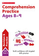 Book cover of: Comprehension Practice Ages 8-9. By: Donna Thomson