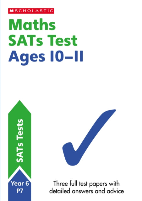 Book cover of: Maths Test - Year 6. By: Paul Hollin