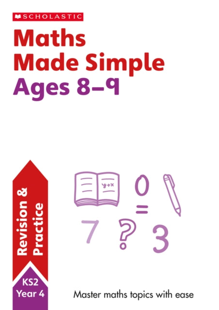 Book cover of: Maths Made Simple Ages 8-9. By: Paul Hollin