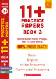 Book cover of: 11+ Practice Papers for the CEM Test Ages 10-11 - Book 3. By: Tracey Phelps