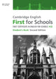 Book cover of: Cambridge English First for Schools. By: Cengage Cengage